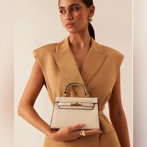 Billini Hariette Handle Bag in bone - Picture 4 of 9